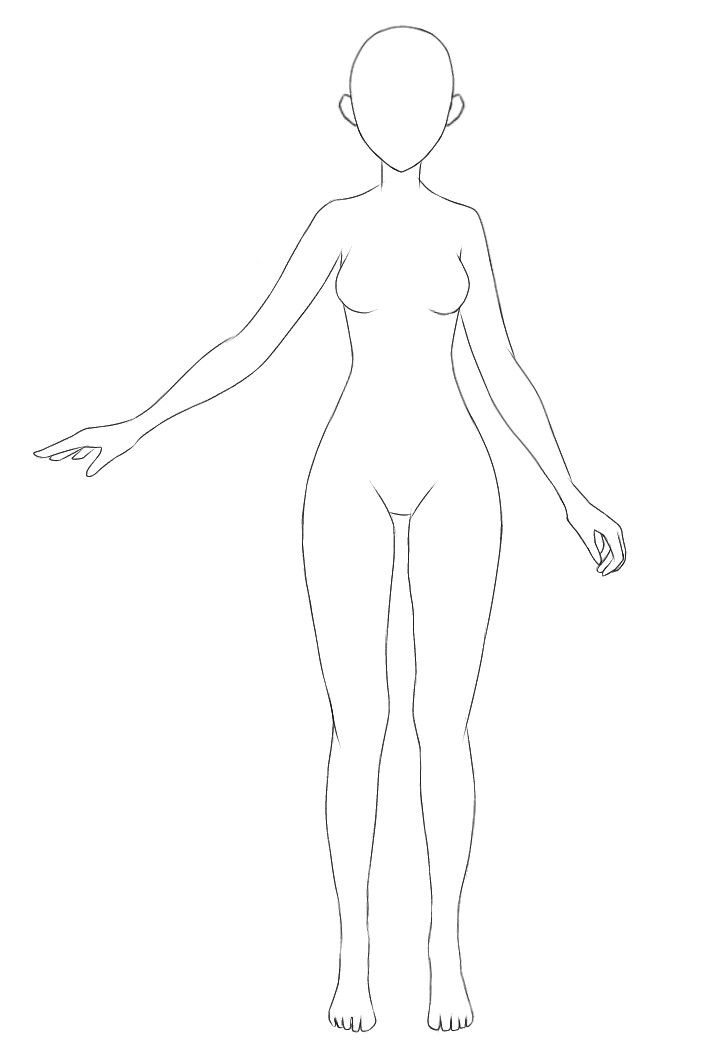 the outline of a woman's body with her hands out and one hand outstretched