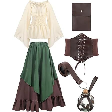 Sydney Englund's Amazon Page Halloween Pirate Costume, Victorian Dress Gown, Wench Costume, Ren Faire Outfits, Ren Faire Costume, Steampunk Pirate, Fair Outfits, Fest Outfits, Corset Belt