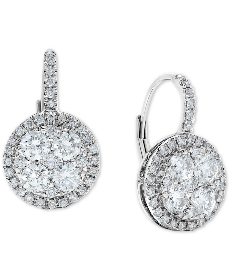 in stock Holiday Ready, Leverback Earrings, Diamond Halo, Lady Dior Bag, Beauty Gift, Halo Diamond, Watch Brands, Pet Accessories, Halo