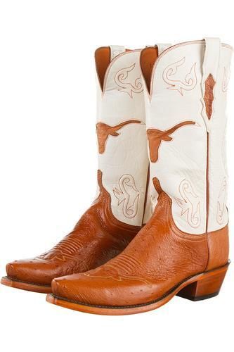 Ut Longhorns, Texas Cowboys, Student Government, Lucchese Boots, College Outfit, Texas Longhorn, Ladies Boots, Flower Sandals, Womens Apparel