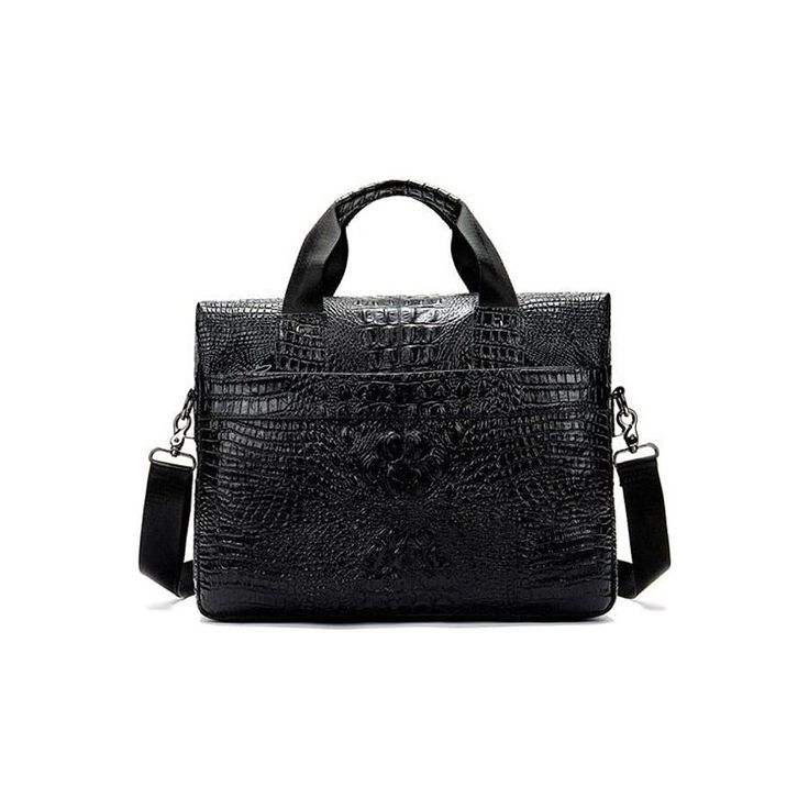 #Color_Black Business Faux Leather Shoulder Bag With Textured Finish, Business Shoulder Bag In Textured Faux Leather, Elegant Textured Leather Briefcase For Workwear, High-end Black Briefcase With Top Handle, Elegant Textured Leather Briefcase For Work, High-end Black Top Handle Briefcase, Elegant Office Satchel In Faux Leather, Black Faux Leather Bag For Formal Occasions, High-end Satchel Briefcase For Business