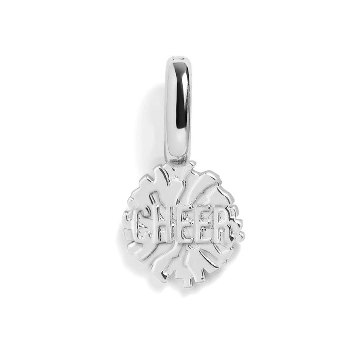 Add some pep to your style with our Cheer Pompom Charm! This cute charm features a tiny, detailed pompom, perfect for showing off your cheer spirit. It clips on easily and securely, so you can mix and match with other charms to create your perfect look. Whether you’re a cheerleader or just love cheering on your favorite team, this charm brings a fun and vibrant touch to your jewelry collection. Cheer on in style and let your enthusiasm shine! Cheer Spirit, Charmed Show, Cute Charms, Bracelet Charm, Team Spirit, Favorite Team, Cheerleading, Just Love, In Style