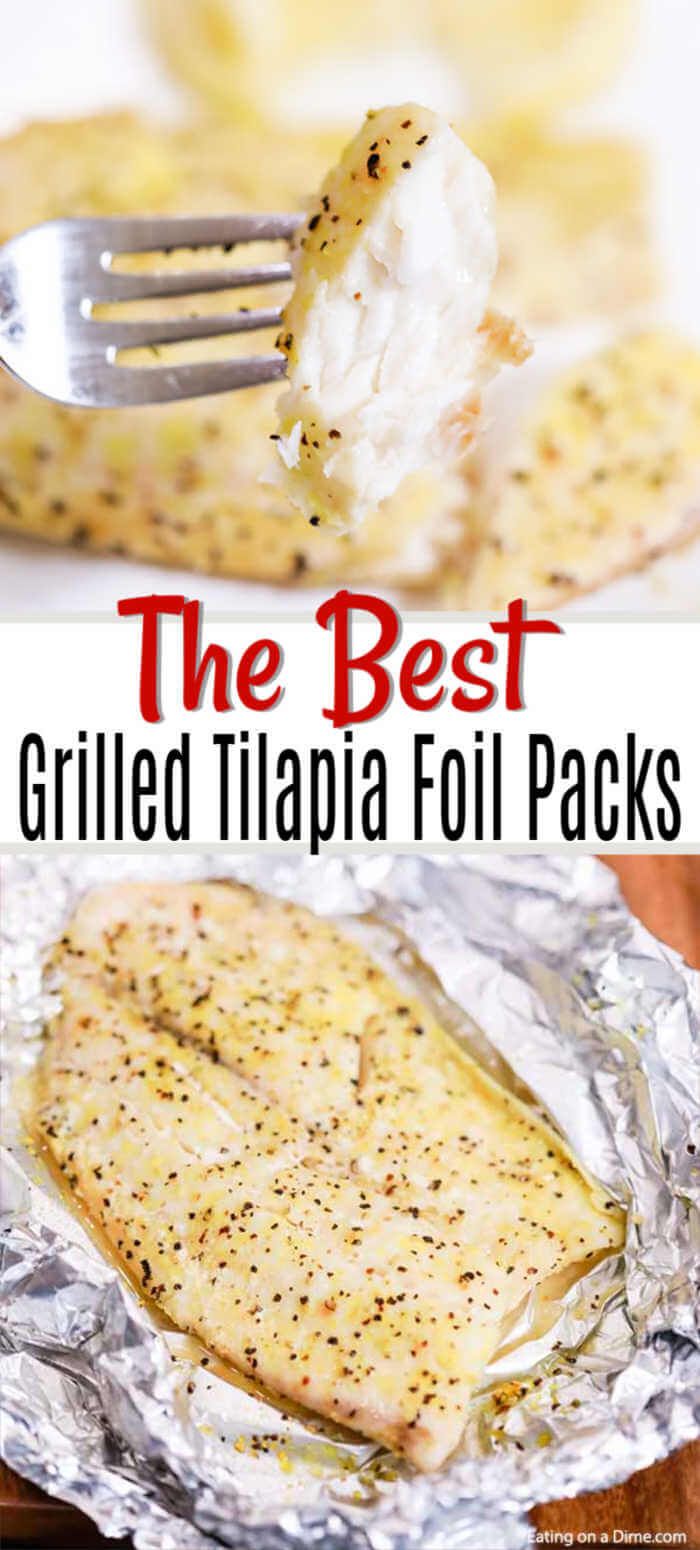 the best grilled tila foil packs