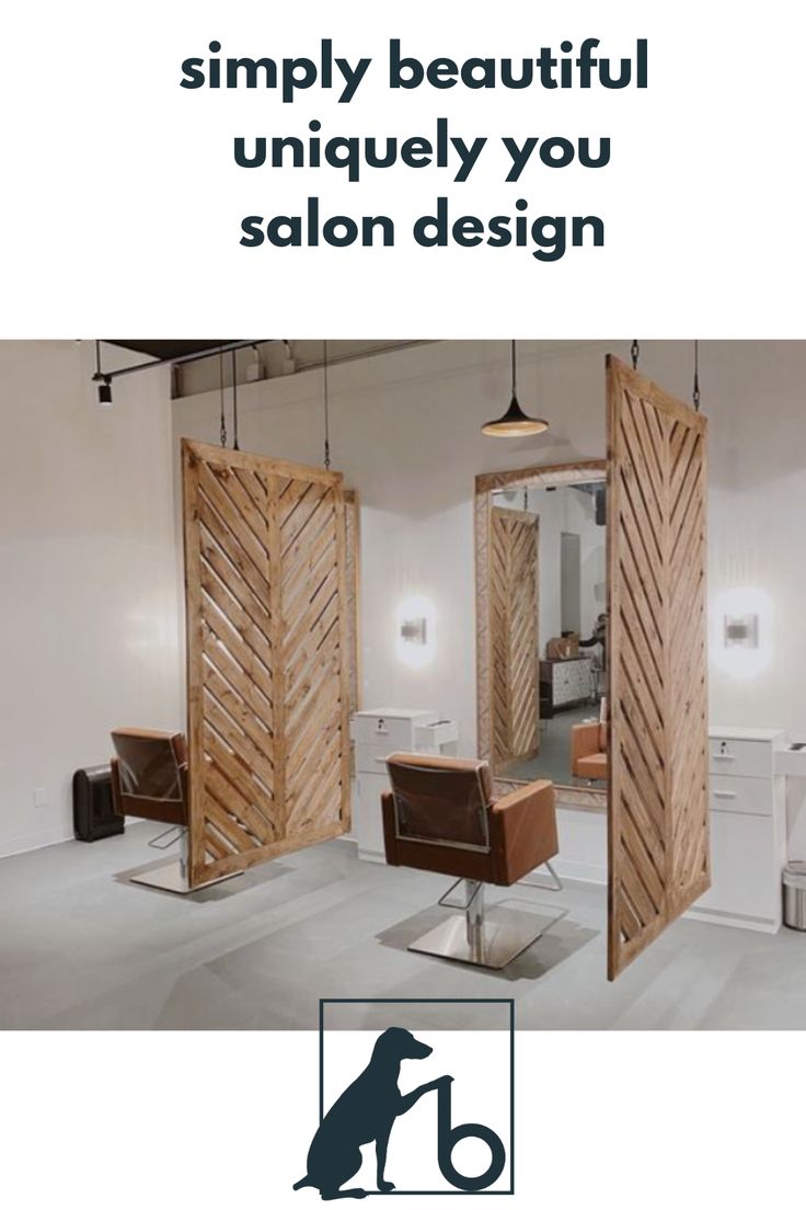 an advertisement for a salon with the caption simply beautiful uniquely you salon design