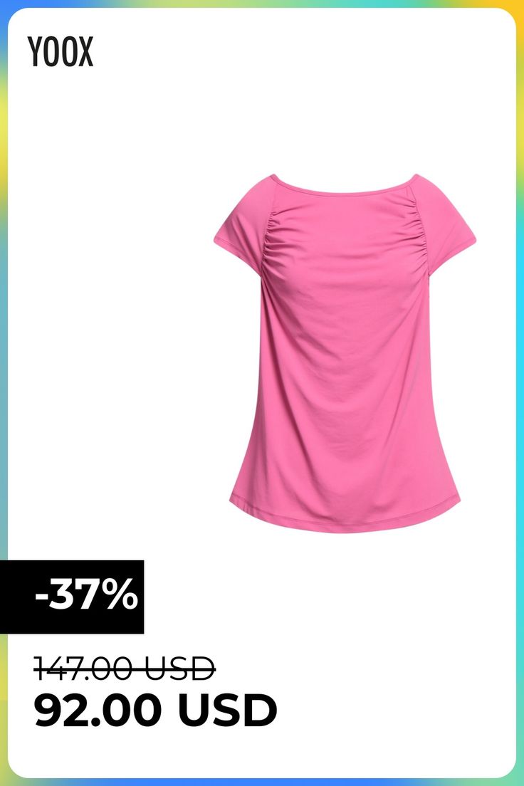 jersey, frills, solid color, wide neckline, short sleeves, no pockets, stretch , Color: Fuchsia , Size: 8 Fitted Cap Sleeve T-shirt For Summer, Summer Relaxed Fit T-shirt With Ruffles, Trendy Stretch Ruched T-shirt, Solid Color Stretch Short Sleeve Top, Solid Stretch Short Sleeve Top, Stretch Short Sleeve Spring Tops, Stretch Cap Sleeve Tops, Solid Color Scoop Neck T-shirt For Summer, Stretch Short Sleeve Tops For Spring