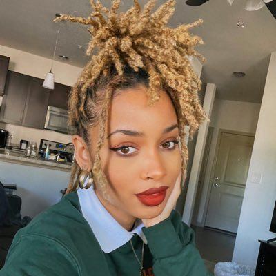 Infinite Number Nine on Twitter: "Fresh retouch, still untouchable ✨… " Blonde Dreadlocks, Instagram Vs Reality, Beautiful Dreadlocks, Short Locs Hairstyles, Number Nine, Dyed Natural Hair, Hair Locks, Dread Hairstyles, Black Hair Care