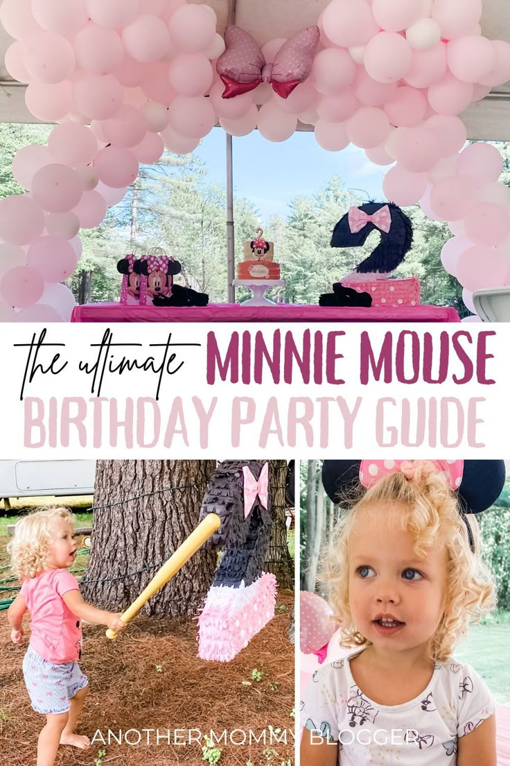 the ultimate minnie mouse birthday party guide