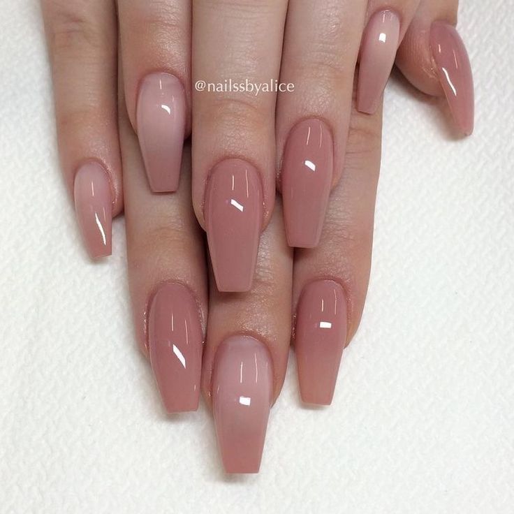 Nails Manicures, Unghie Sfumate, Solid Color Nails, Rose Gold Nails, Coffin Nails Long, Pink Nail, Crystal Nails, Holographic Nails, Bridal Nails