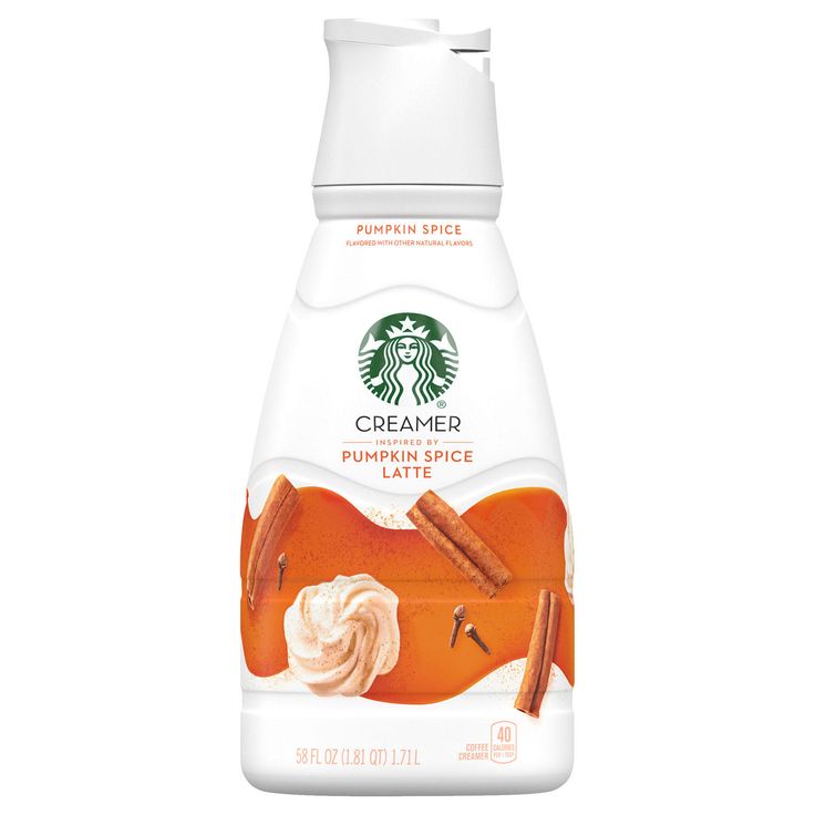 starbucks pumpkin spice latte creamer is on sale for $ 3 99 at walmart