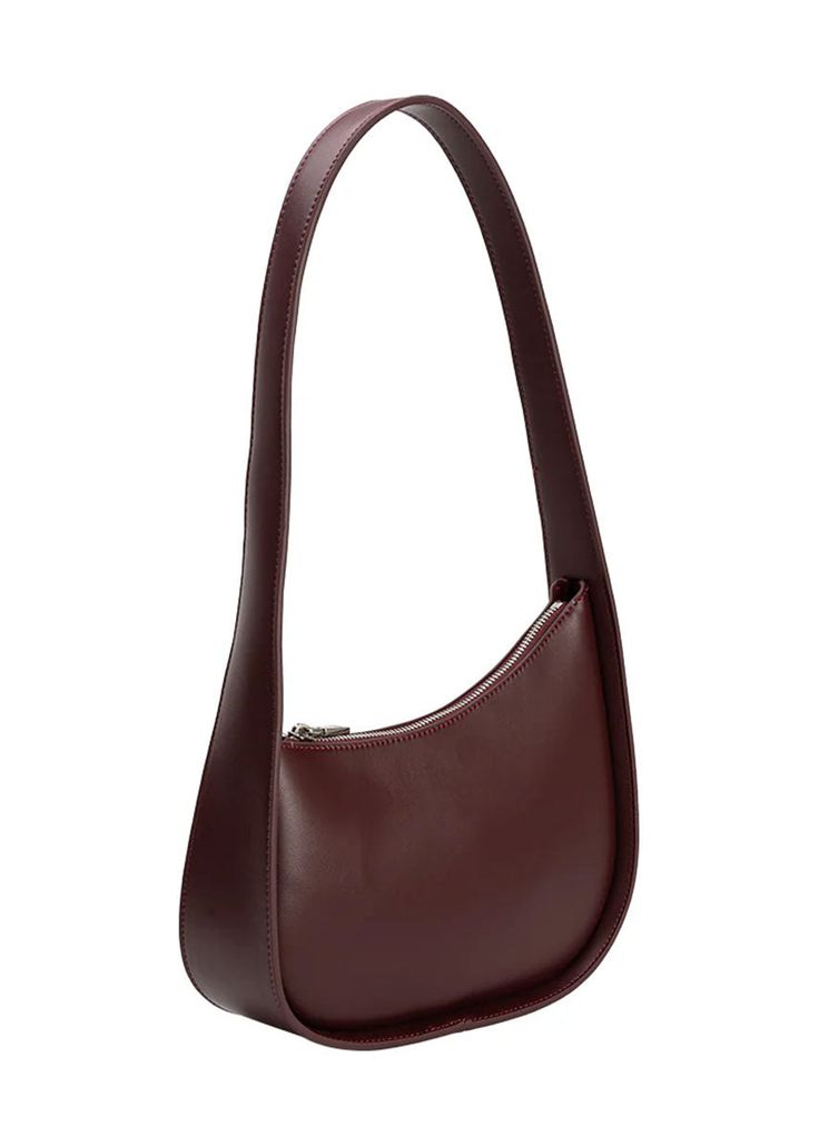 Understated pieces like the Willow shoulder bag make for a versatile wardrobe. The wide strap will sit comfortably on your shoulder and the supple recycled vegan leather is soft to the touch. Easily transition from season to season with this asymmetric bag. 10"W x 6"H x 3"D. Recycled Vegan Leather. Strap Drop: 13" Strap Length: 25". Zipper Closure. Silver-Tone Hardware. Exterior Slip Pocket. Vegan Suede Lining. Fits up to an iPhone 14 Pro. Fall Rectangular Hobo Bag With Single Shoulder Strap, Trendy Leather Shoulder Bag With Single Strap, Modern Faux Leather Baguette Bag With Zipper, Everyday Fall Baguette Shoulder Bag, Leather Shoulder Bag With Single Strap For Errands, Leather Shoulder Baguette Bag For Errands, Leather Baguette Shoulder Bag For Errands, Soft Leather Crossbody Baguette Bag For Errands, Modern Faux Leather Shoulder Bag With Single Strap