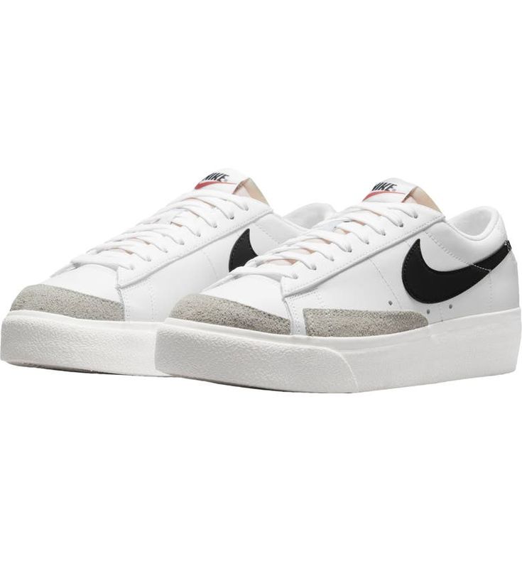 Low Top Nikes, Nike Low Tops, Nike Blazer Low 77, Nike Blazer Low, Blazer Low, Baskets Nike, Swag Shoes, Platform Sneaker, Nike Blazer