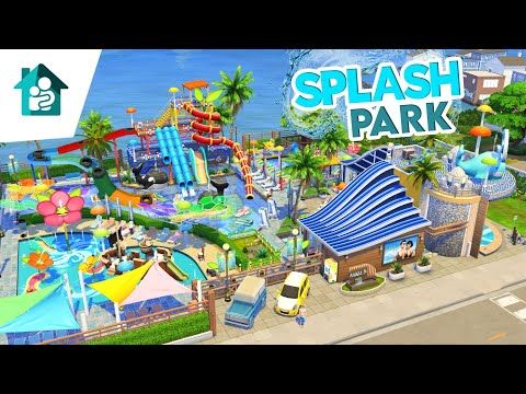 the splash park is open for business and people to see it in this screenshot