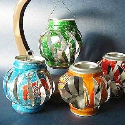 an advertisement for soda lanternens featuring four colorful jars and a teapot with the word love you written on it