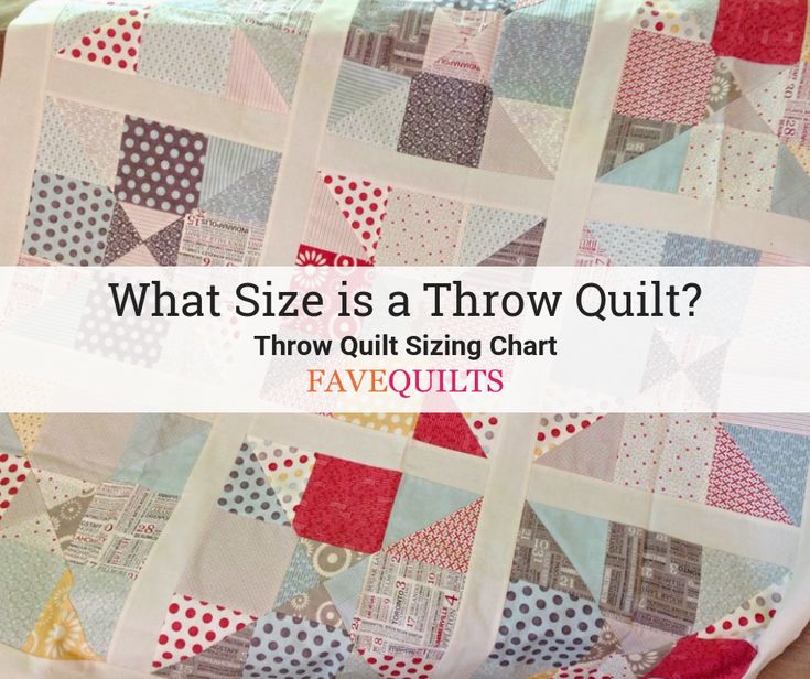 what size is a throw quilt?