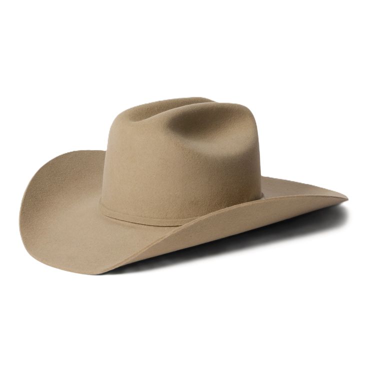 Part of our Buffalo collection, this cowboy hat is made in the USA of high-quality, weather-resistant 4X buffalo felt. Its classic Western profile features a classic cattleman crease, a 4" brim and a 4 1/2” regular oval crown. Additional details include a leather sweatband, satin lining, and a self-matching hat band with a three-piece silver-toned buckle set, as well as a Stetson hat box. 4" Brim 4 1/2" Regular Oval Crown Cattleman Crease Self-Matching Hat Band 3-Piece Silver Buckle Set Stetson Stetson Hat, Matching Hat, Hat Box, Hat Band, Cowboy Hat, Kids Boots, Three Piece, Mens Belts, Western Boots