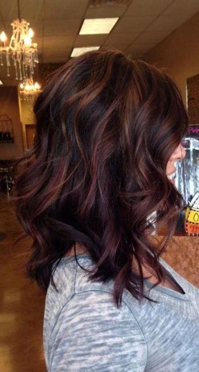 Rambut Brunette, Fall Hair Color For Brunettes, Hair Color Auburn, Brunette Color, Winter Hair Color, Trendy Hair Color, Balayage Brunette, Ombre Hair Color, Fall Hair Color