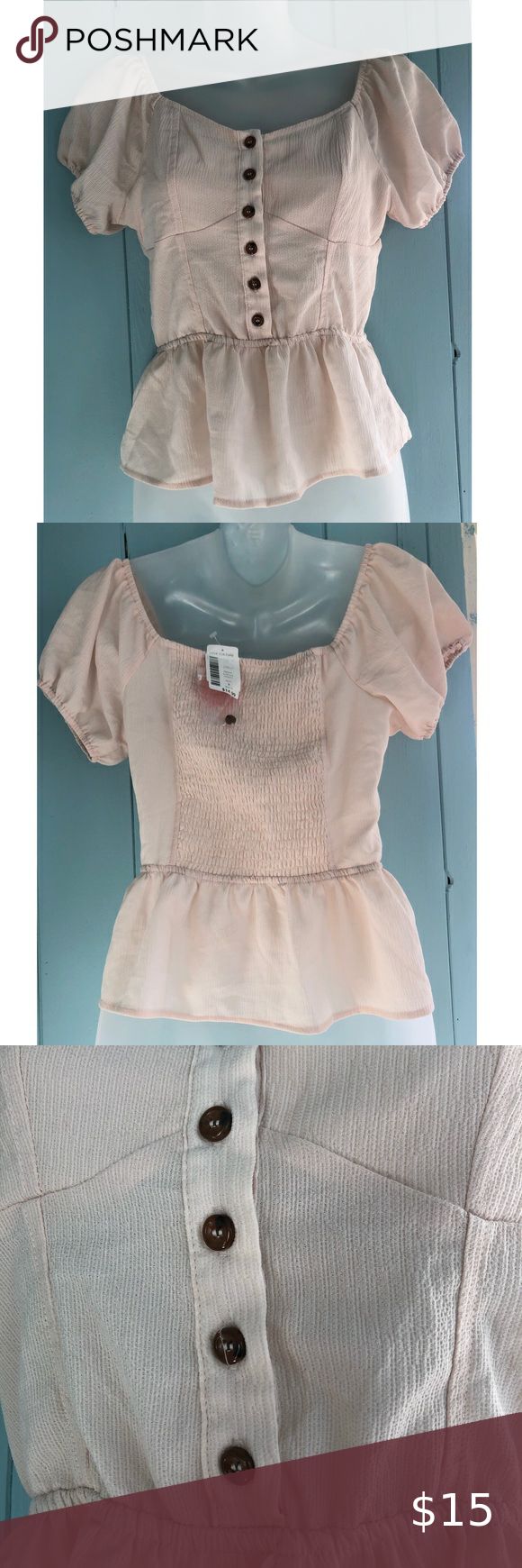 Love culture button up blouse Gorgeous brand new creme blouse w/puffy sleeves brand new w/tags Love Culture Tops Button Down Shirts Love Culture, Button Up Blouse, Puffy Sleeves, Button Down Shirts, Colorful Shirts, Victorian Dress, Button Down Shirt, Button Up, Brand New