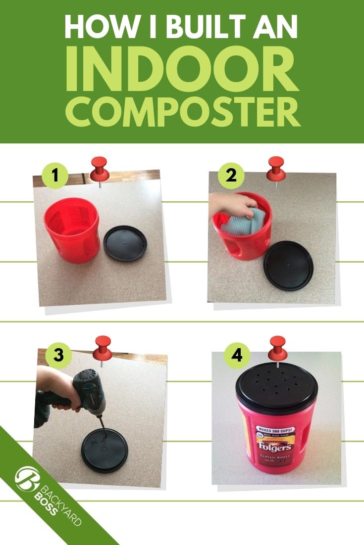 instructions for how to build an indoor composter