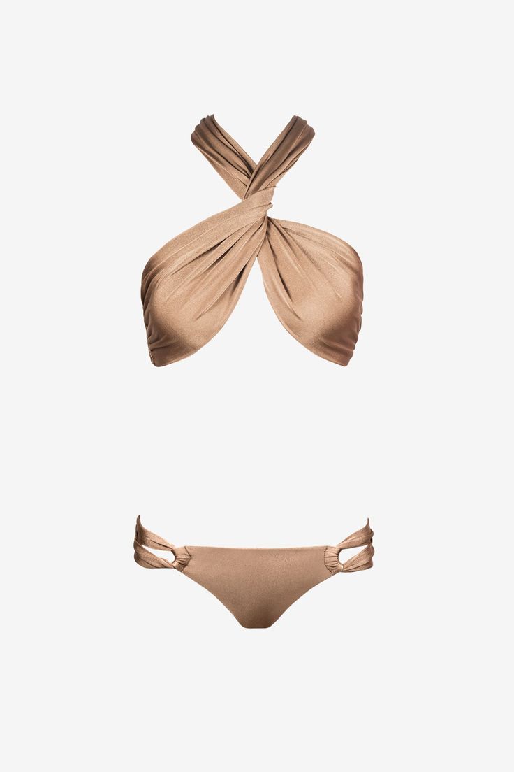 The Wrap bikini, one of Sara Cristina’s signature creations, can be worn in at least 5 different ways with the help of a detachable ring. It has medium coverage and is constructed with seamless stitching. 70% Polyamide, 30% ElastaneMade in USA Expensive Bathing Suits, Classy Swimsuit, Bra Art, Nye Outfits, Splish Splash, Pink Swimsuit, Cute Swimsuits, Swim Wear, Designer Swimwear