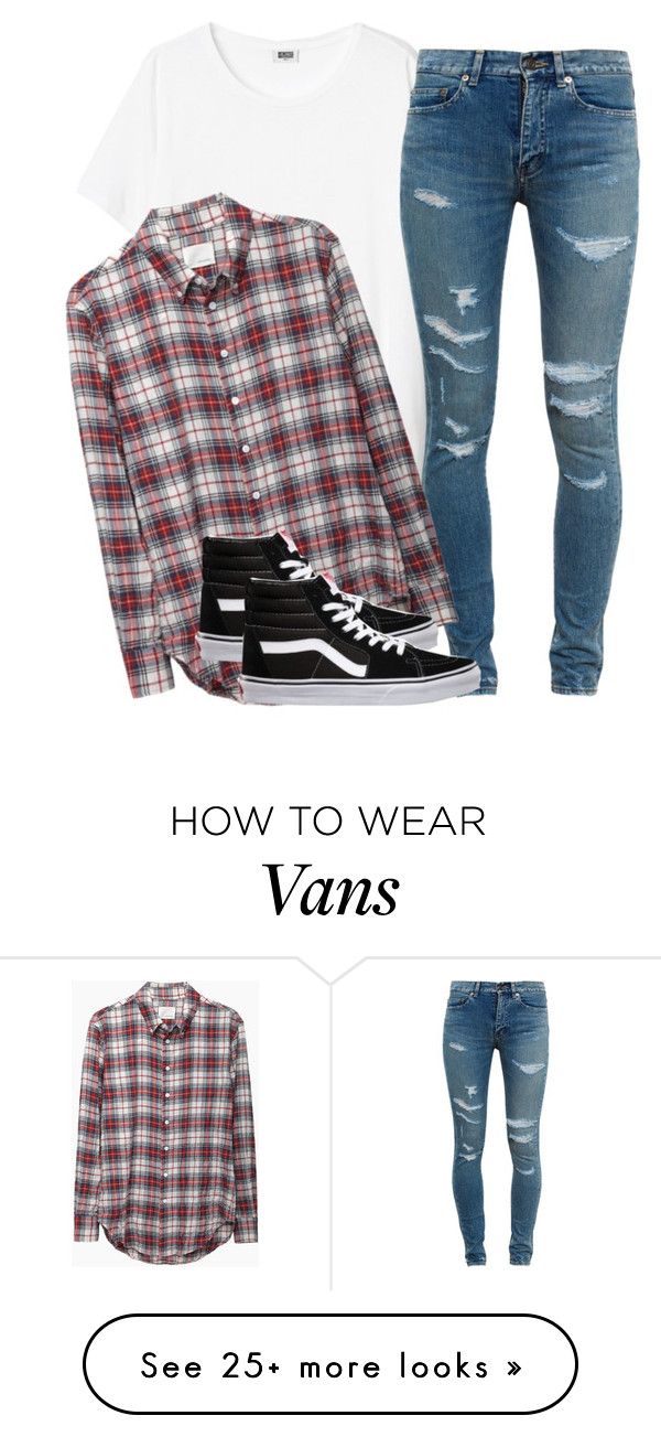 "Untitled #2051" by dreakagotswagg on Polyvore featuring Yves Saint Laurent, Band of Outsiders and Vans Vans Fashion Outfits, College Outfits Plus Size, College Outfits Preppy, How To Wear Vans, College Outfits Women, College Outfits Spring, Travel Fashion Girl, Vans Outfit, Vans Style