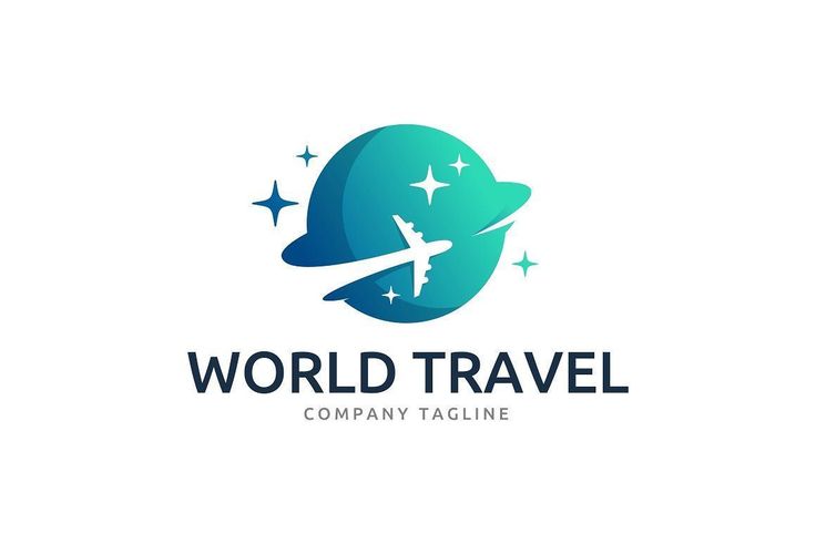 Logo Travel #tropictrips #vacation Vacation Logo Design, Vacation Logo, Travel Agency Logo, Logo Travel, Agency Logo, Airplane Flying, Cute Ponytails, Online Logo Design, Travel Company