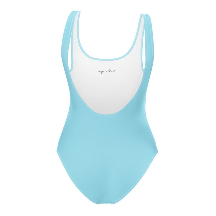 This one-piece swimsuit for all figures will bring out your best features. Enjoy the smooth fabric and the flattering design, and show it off by the sea or pool! • 82% Polyester, 18% Spandex • Fabric weight: 6.78 oz/yd² (230 g/m²), weight may vary by 5% • Chlorine-resistant fabric • Cheeky fit with a scoop neckline and a low scoop back • Zig-zag stitching • Double-layer front • Four-way stretch material stretches and recovers on the cross and lengthwise grainsSize guide CHEST (cm) WAIST (cm) HIPS (cm) XS 84 64 90 S 88 68 94 M 92 72 98 L 96 76 102 XL 104 84 110 2XL 112 92 118 3XL 120 100 126 Solid Color Diving Swimwear, One-piece Fitted Swimwear With Upf 50+, Fitted One-piece Swimwear With Upf 50+, Sleeveless Lined Body Leotard For Poolside, Sleeveless Leotard With Lined Body For Poolside, Sleeveless Lined Leotard For Poolside, Solid Summer Leotard For Swimming, Beachwear Leotard With Lined Body, Stretch One-piece Leotard For Pool