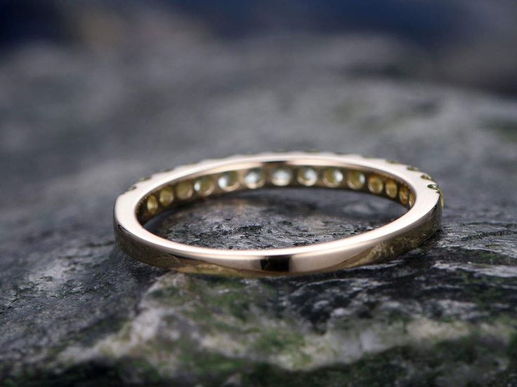 This ring is handmade by myself. The stones are 2mm natural green peridot. The material is solid 14k gold(white,yellow,rose gold is also available) Ring size can be choose from the selection box. Matching band available: https://www.etsy.com/shop/willwork?section_id=20674906 This jewelry can also be made in solid 10k,14k,18k gold,with real diamonds.Contact me! Need rush order? contact me! Need custom making order? Contact me! I have confidence on my jewelry.30 days money back guarantee!(For retu Yellow Gold Peridot Stackable Rings For Wedding, Yellow Gold Peridot Stackable Rings For Anniversary, Promise Ring Eternity Band With Birthstone In Yellow Gold, Yellow Gold Eternity Band With Birthstone For Promise, Yellow Gold Peridot Stackable Rings, Yellow Gold Eternity Band With Birthstone For Anniversary, Yellow Gold Eternity Band With Birthstone, Birthstone Promise Rings, Fine Ring