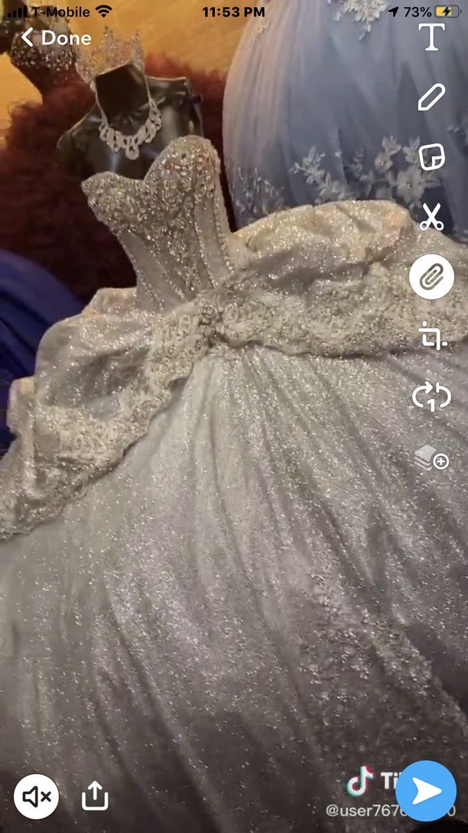 Blinged Out Quince Dresses, Quinceanera Dresses Sliver, White And Silver Quinceanera Dresses, Fancy Quinceanera Dresses, Silver Quince Dress, Gray Quinceanera Dresses, Grey Quince Dresses, Silver Quince Dresses, Grey Quinceanera Dresses