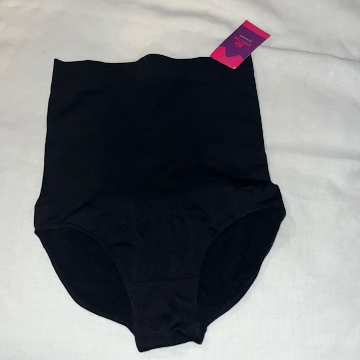 Per Brand Web Sizes: 10-18 | Waist: 31-39.5 In, Hips: 40-49 In Blk High Waist Black Seamless Brief Bottoms, Black Seamless Shaping Bottoms, Black Brief Shorts For Loungewear, Black Fitted Briefs, Black High Waist Shapewear Shorts, High-waist Shaping Black Bottoms, Black High Waist Shaping Bottoms, Black Stretch Brief Bottoms, High Waist Seamless Black Shorts