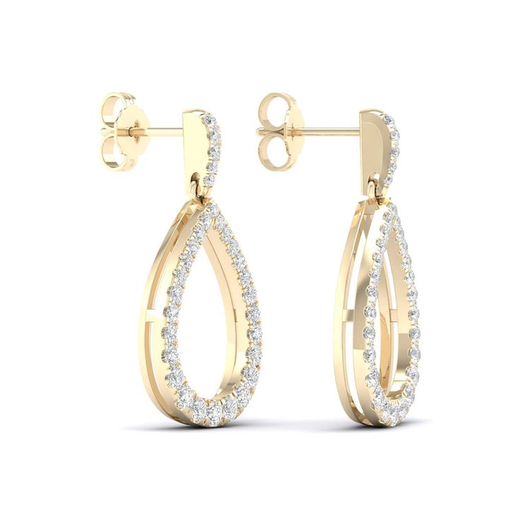 Bold and feminine, the Silhouette Dewdrop Danglers showcase an elegant angular silhouette that is diamond studded, making them perfect for special occasions and events. These diamond drop earrings are the perfect choice for those luxury lovers who appreciate the perfect balance between chic and classic. Timeless Teardrop Diamond Earrings For Evening, Timeless Drop Diamond Earrings For Evening, Timeless Evening Drop Diamond Earrings, Timeless Teardrop Diamond Earrings, Modern Diamond Earrings With Prong Setting, Formal Diamond Earrings With Timeless Design, Teardrop Diamond Earrings With Accents For Evening, Evening Teardrop Diamond Earrings With Accents, Modern Diamond Earrings For Formal Occasions