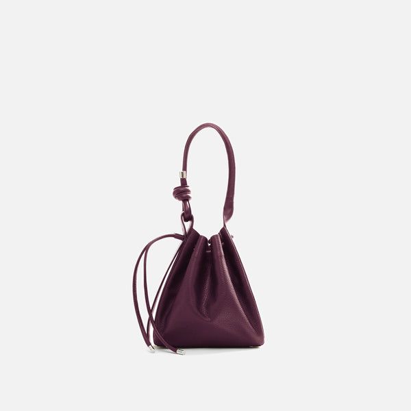 TINA BAG MEDIUM PEBBLE BORDEAUX Classic Wardrobe, Medium Bags, Shoulder Bag, Wardrobe, Leather, Quick Saves, Bordeaux