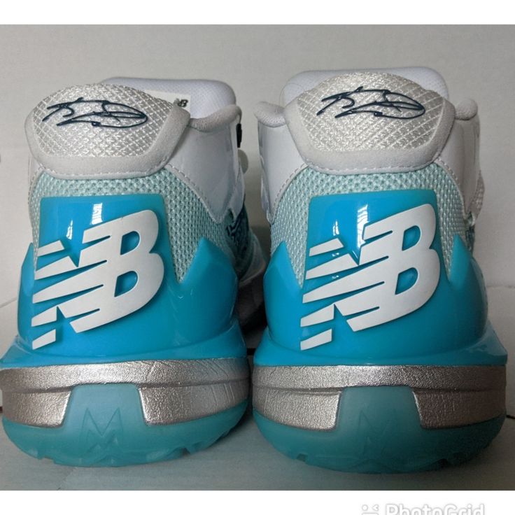 New- Never Worn No Box Basketball Shoes Size 9 Blue New Balance Sneakers With Abzorb Midsole, Blue High-top New Balance Custom Sneakers, Blue High-top Custom New Balance Sneakers, Low-top Blue Custom New Balance Sneakers, Blue Low-top Custom New Balance Sneakers, Blue Basketball Shoes With Perforated Toe Box, Blue Low-top New Balance Basketball Shoes, New Balance Basketball Shoes With Abzorb Midsole, Blue New Balance Custom Sneakers With Round Toe