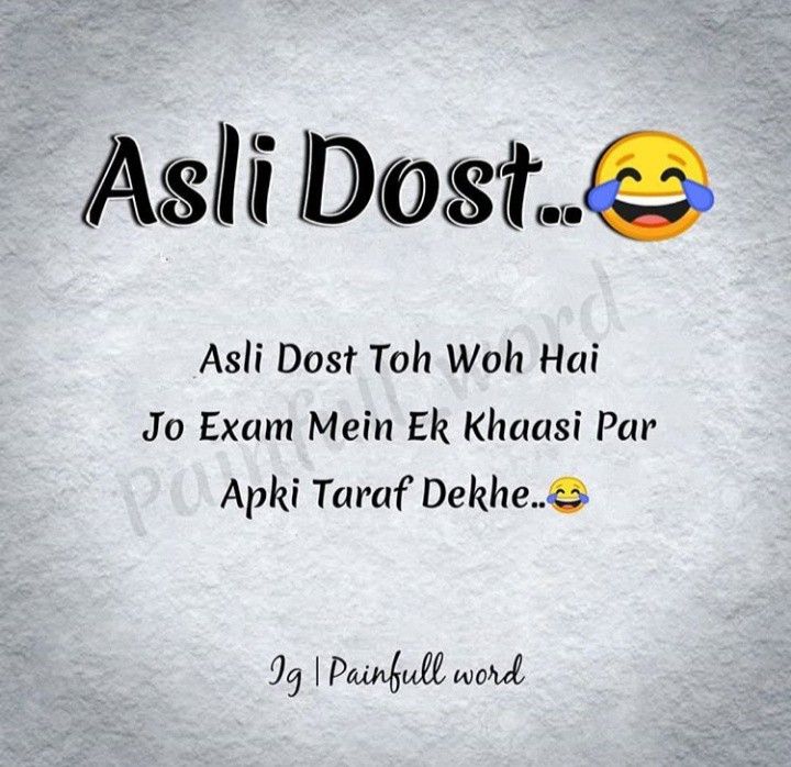 an advertisement with the words asli dost and emo emotics on it