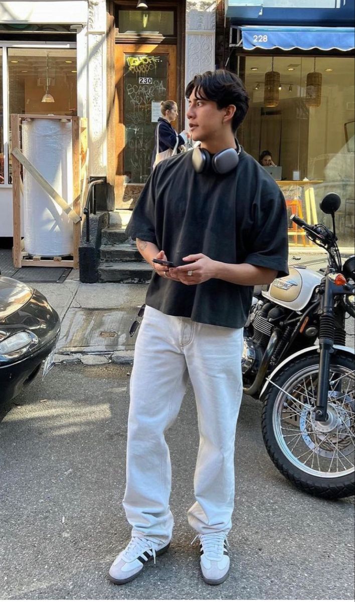 Outfit Hombre Casual, Guys Fits, Boyfriend Outfit, Samba Outfit, Guy Fits, Classy Outfits Men, 여름 스타일, Street Fashion Men Streetwear, Street Style Outfits Men