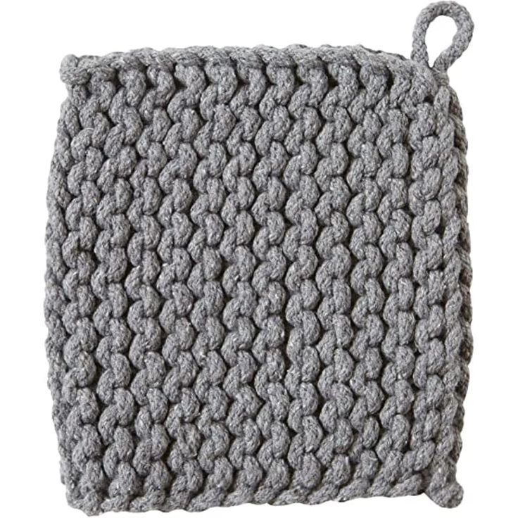 Tag True Living Home Decor - Linens Crochet Trivet Gray Crochet Trivet, Pans And Pots, Kitchen Decor Styles, Round Top Collection, Gray Crochet, Radko Ornaments, Hot Plates, Keychain Wallet, Linen Spray