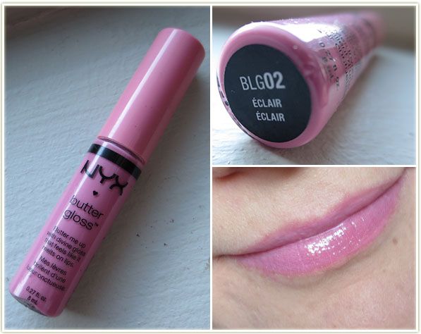 NYX Butter Gloss in Eclair Vanilla Cream Pie, Nyx Butter, Nyx Butter Gloss, Butter Gloss, Collection Makeup, Reading Review, Apple Strudel, Good Skin Tips, Women Cosmetics