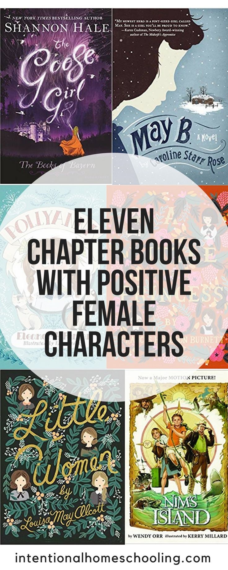 several books with the title eleven character books with positive female characters