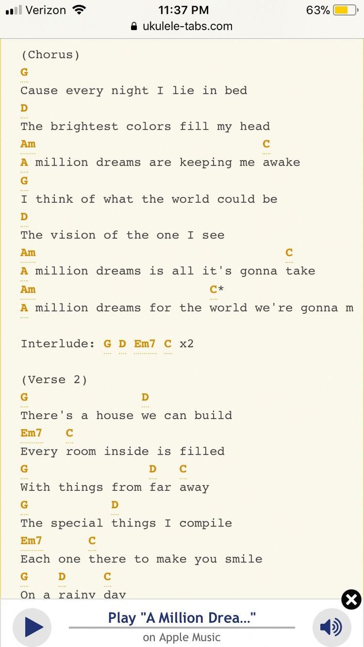 an iphone screen with the text play million dream song on it, which appears to be in english