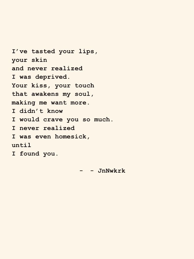 an old typewriter with the words i've tasted your lips and never related