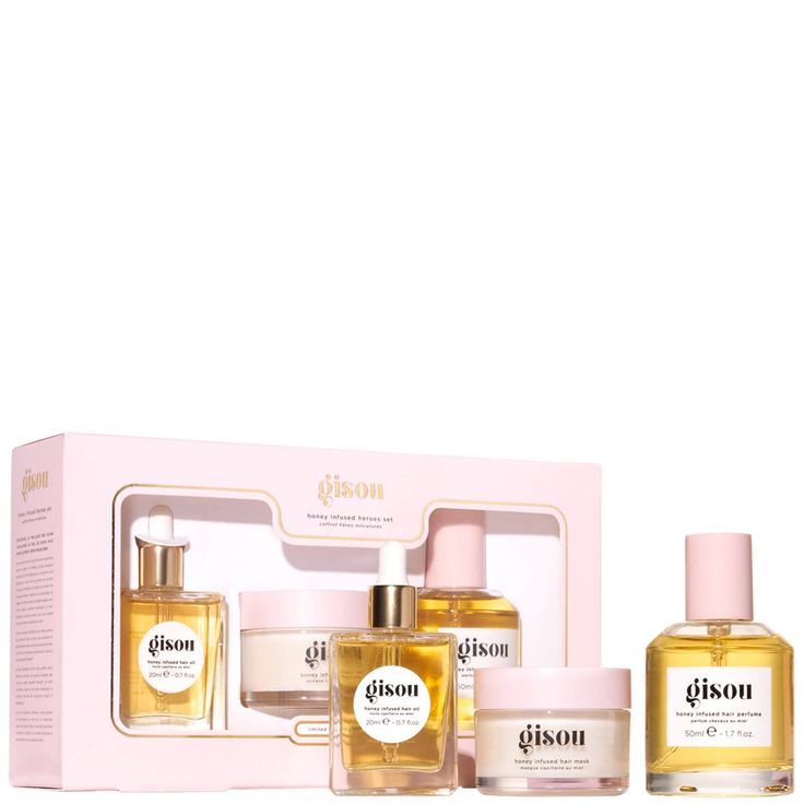 Gisou Mini Set, Hair Gift Set, Gisou Hair Kit, Gisou Hair Care Set, Gisou Gift Set, Gisou Hair Set, Gisou Set, Gisou Skincare, Hair Oil Recipe