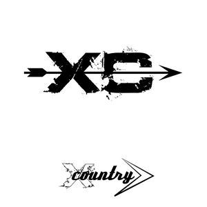 some type of logo with arrows and the word xf5 on it's side