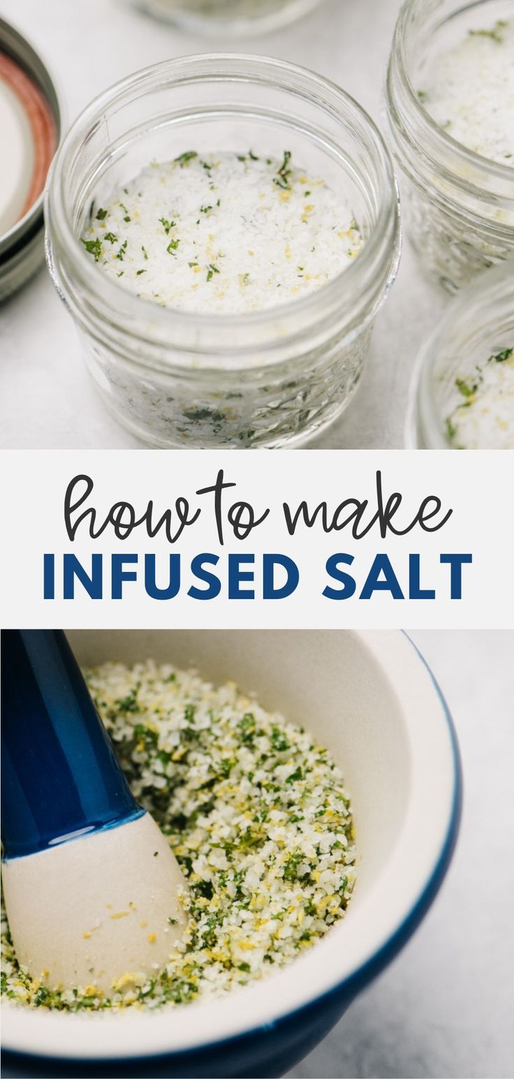 an image of how to make infused salt