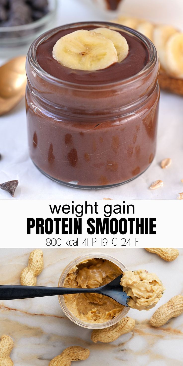 High Calorie Smoothie to Gain Weight Meals To Help Gain Weight For Kids, Bulking Protein Shake, Bulk Smoothie, Snacks To Help Gain Weight Faster, 100 Cal Smoothie, Weight Gain Shake, Healthy Weight Gain Foods Women, Kids Weight Gain Recipes, High Calorie Muffins