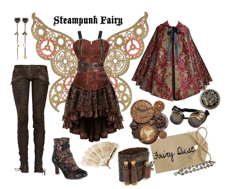 Steampunk Halloween Costumes Couples, Women Steampunk Outfit, Steam Punk Costume Ideas, Steampunk Butterfly Costume, Steampunk Rave Outfit, Steampunk Fairy Costume, Fantasy Festival Outfit, Steampunk Halloween Costumes Women, Steampunk Couples Costume