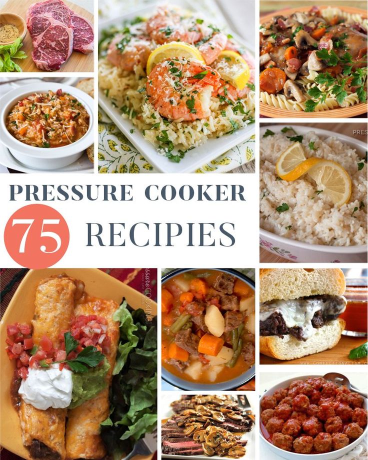 the top five pressure cooker recipes