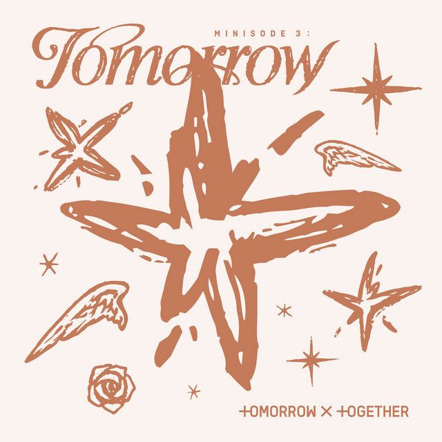 an image of a star with the words tomorrow on it