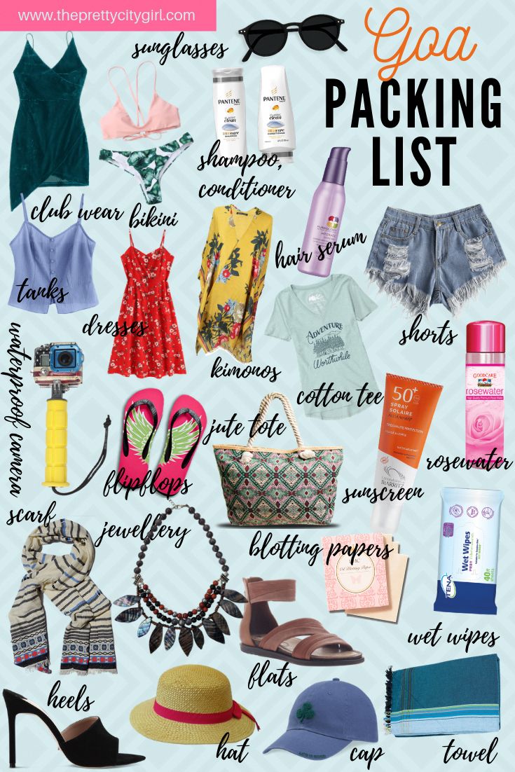 the ultimate packing list for women