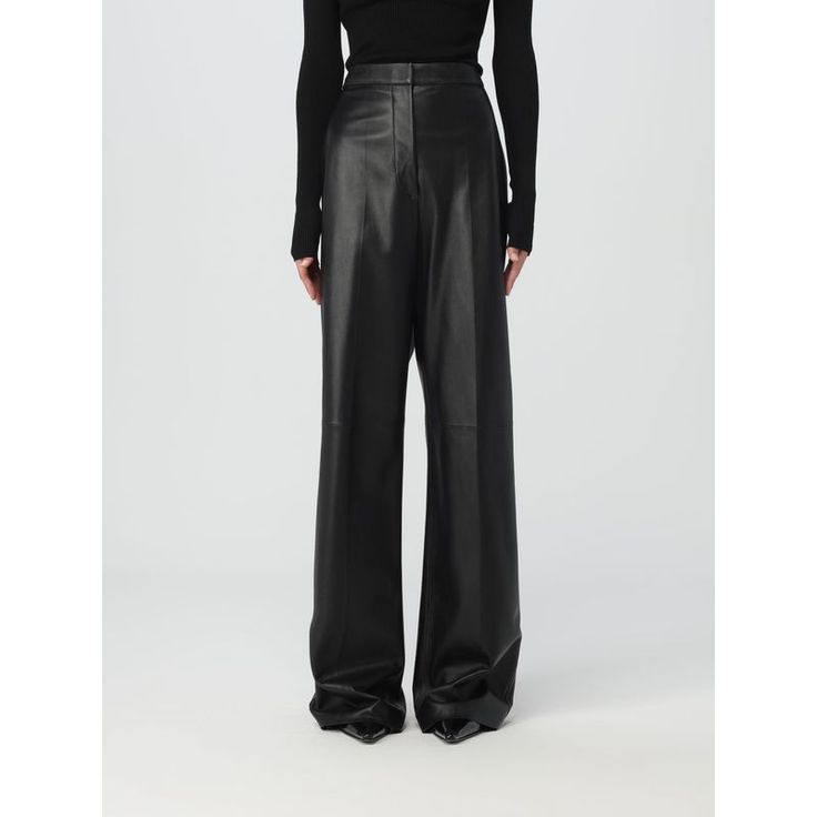 Spring/Summer 2024 Fabiana Filippi Pants Woman Black Size Type: It Sku: Gig-Pld264f274i909 ~ 825 Welcome To The Official Luosophy Poshmark Closet! Luosophy Is A Luxury Brand Reselling Company Founded In San Diego, Ca From 2016. All Our Products Are Imported From Italy And Sold In The Usa. We Do Our Best To Provide High Fashion, Luxury Items At Affordable Prices. We Guarantee All Our Products Are 100% Authentic. Shop With Us And You Will Forget About Shopping At Department Or Brand Name Stores. O Modern High Waist Black Leather Pants, Luxury High Waist Pants, Luxury Wide Leg Bottoms For Night Out, Modern Black Leather Pants, Modern Straight Leather Pants, Luxury High Waist Pants For Spring, Chic Leather Pants For Spring Evenings, Elegant High Waist Leather Pants For Evening, Chic Formal Leather Pants For Spring