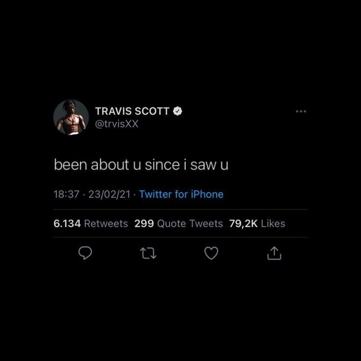 the twitter account for travis scott