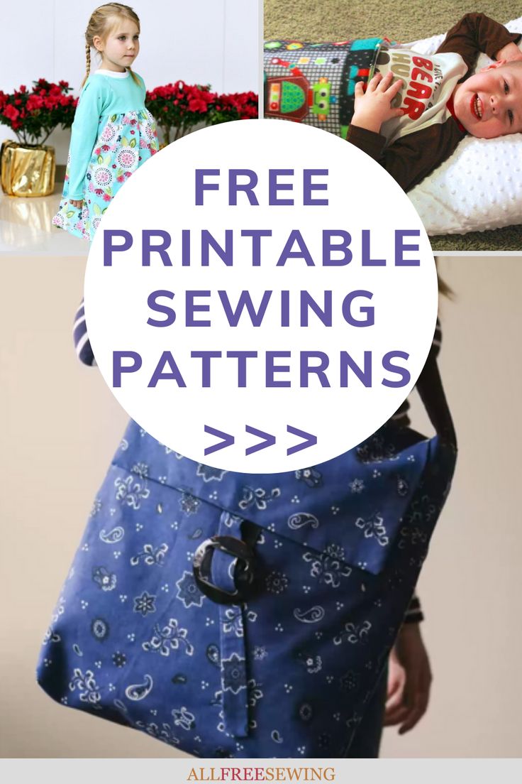 free printable sewing patterns for kids and adults